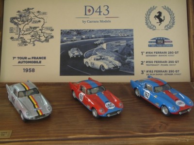 Cofanetto Ferrari 250 GT TdF Tour da France 1958 - Special Built 1:43 